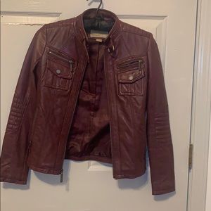 Leather jacket